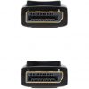 Cable displayport 1.2 4k nanocable 10.15.2301/ displayport macho - displayport macho/ 1m/ negro