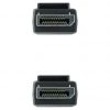 Cable displayport nanocable 10.15.2601-l150/ displayport macho - displayport macho/ 1.5m/ negro
