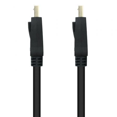 Cable displayport nanocable 10.15.2601-l150/ displayport macho - displayport macho/ 1.5m/ negro