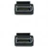 Cable displayport nanocable 10.15.2602/ displayport macho - displayport macho/ 2m/ negro