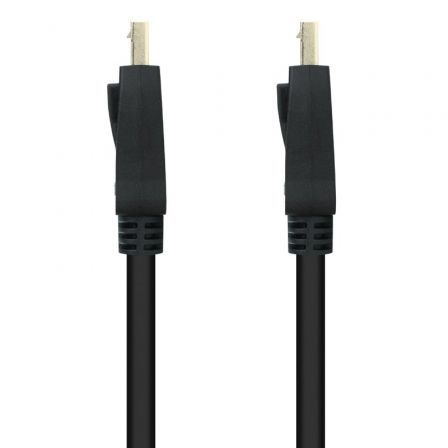 Cable displayport nanocable 10.15.2602/ displayport macho - displayport macho/ 2m/ negro