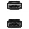 Cable displayport nanocable 10.15.2702/ displayport macho - displayport macho/ 2m/ negro