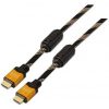 Cable hdmi 2.0 4k nanocable 10.15.1602/ hdmi macho - hdmi macho/ 1.5m/ negro/ naranja
