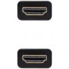 Cable hdmi 2.0 4k nanocable 10.15.3705/ hdmi macho - hdmi macho/ 5m/ negro/ azul