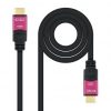 Cable hdmi 2.0 4k nanocable 10.15.3725/ hdmi macho - hdmi macho/ 25m/ negro