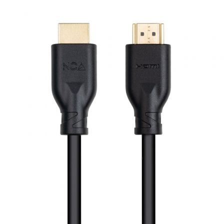 Cable hdmi 2.0 4k ccs nanocable 10.15.3900/ hdmi macho - hdmi macho/ 50cm/ negro
