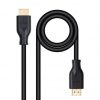 Cable hdmi 2.0 4k ccs nanocable 10.15.3910/ hdmi macho - hdmi macho/ 10m/ negro