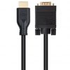 Cable conversor nanocable 10.15.4602/ vga macho - hdmi 8k macho/ 1.8m/ negro