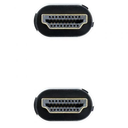 Cable hdmi 2.1 iris 8k nanocable 10.15.8010/ hdmi macho - hdmi macho/ 10m/ negro