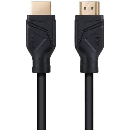 Cable hdmi 2.1 8k nanocable 10.15.8302/ hdmi macho - hdmi macho/ 2m/ negro