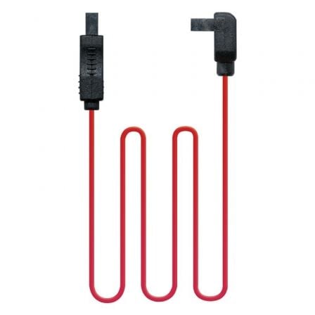 Cable sata nanocable 10.18.0202-oem/ sata hembra - sata hembra/ 50cm/ rojo