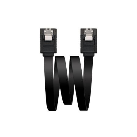 Cable sata iii nanocable 10.18.1001-bk/ 50cm/ negro