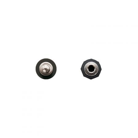 Cable estéreo nanocable 10.24.0205/ jack 3.5 macho - jack 3.5 hembra/ 5m/ negro