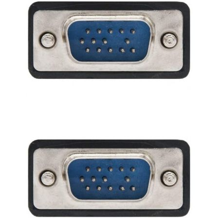 Cable svga nanocable 10.15.0101/ vga macho - vga macho/ 1m/ negro
