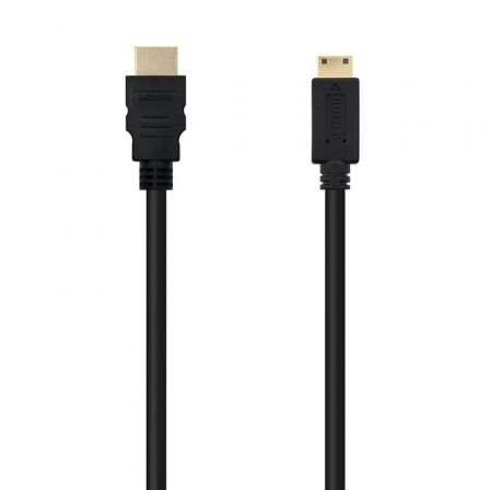 art_nan-cab-10.15.0902_1 Cable hdmi nanocable 10.15.0902/ hdmi macho - mini hdmi macho/ 1.8m/ negro