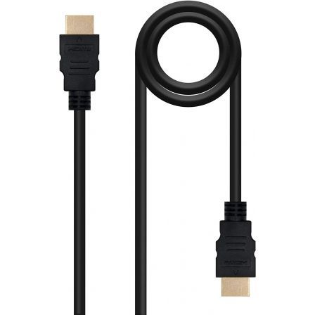 Cable hdmi 1.4 nanocable 10.15.1702/ hdmi macho - hdmi macho/ 1.8m/ negro