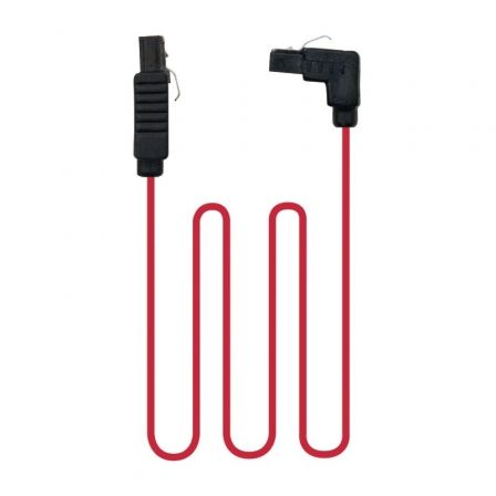 Cable sata nanocable 10.18.0301/ sata hembra - sata hembra/ 50cm/ rojo