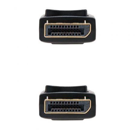 Cable displayport 1.2 4k nanocable 10.15.2301-l150/ displayport macho - displayport macho/ 1.5m/ negro