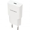 Cargador de pared nanocable 10.10.2024/ 1xusb tipo-c/ 25w/ blanco