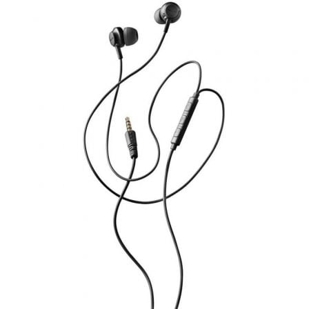 Auriculares intrauditivos ngs cross drift/ con micrófono/ jack 3.5/ negros