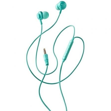 Auriculares intrauditivos ngs cross drift/ con micrófono/ jack 3.5/ verdes
