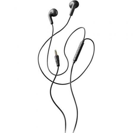Auriculares intrauditivos ngs cross flip/ con micrófono/ jack 3.5/ negros