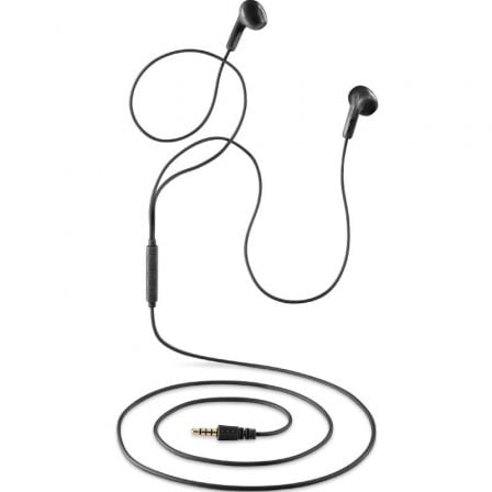 Auriculares intrauditivos ngs cross flip/ con micrófono/ jack 3.5/ negros