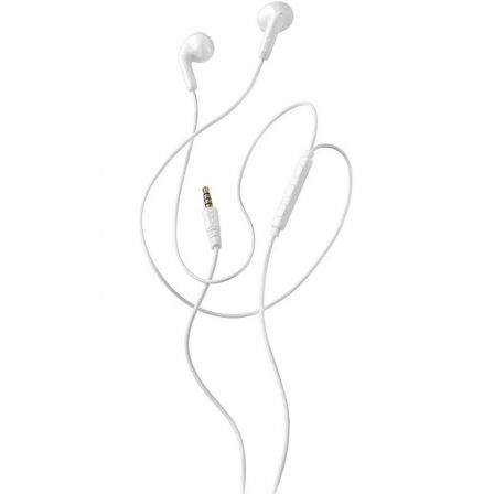 Auriculares intrauditivos ngs cross flip/ con micrófono/ jack 3.5/ blancos