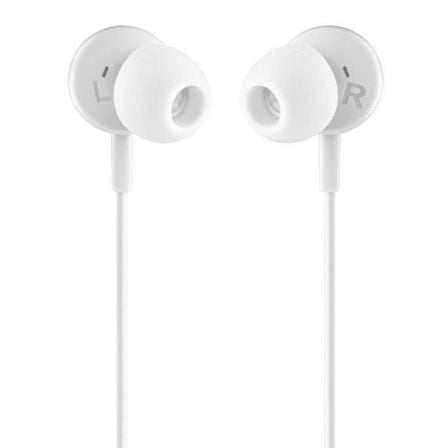 Auriculares intrauditivos ngs cross step/ con micrófono/ usb tipo-c/ blancos