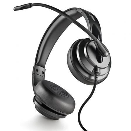 Auriculares ngs vox605 usb-c/ con micrófono/ usb tipo-c/ negros