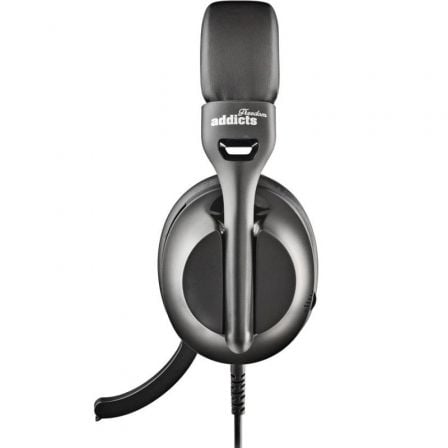 Auriculares ngs vox805 usb-c/ con micrófono/ usb tipo-c/ negros