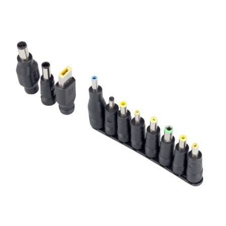 Cargador de portátil ngs ban/ 90w/ manual/ 11 conectores/ voltaje 12-20v