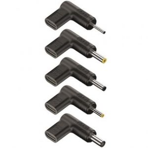Pack 5 clavijas para portátil asus ngs bud-as/ dc - usb tipo-c