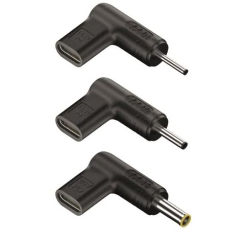 Pack 3 clavijas para portátil samsung ngs bud-sm/ dc - usb tipo-c