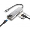 Docking USB Tipo-C NGS WonderDock Supra/ 1xUSB/ 1xUSB Tipo-C DP/ 1xHDMI 4K/ 1xRJ45/ Gris