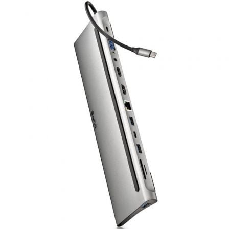art_ngs-hub-wonderdock12_2 Docking usb tipo-c ngs wonderdock12/ 3xusb/ 2xhdmi 4k/ 1xvga/ 1xrj45/ 1xlector de tarjetas/ 1xjack 3.5/ 1xusb tipo-c pd/ gris