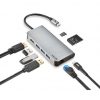 Docking USB Tipo-C NGS WonderDock8/ 3xUSB/ 1xUSB Tipo-C DP/ 1xHDMI 4K/ 1xRJ45/ 1xLector Tarjetas SD