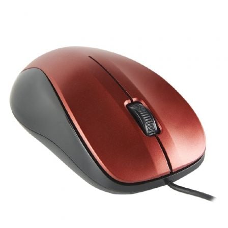 Ratón ngs crew/ hasta 1200 dpi/ rojo