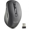 Ratón inalámbrico ngs evo spook silencioso/ batería recargable/ hasta 1600 dpi/ negro