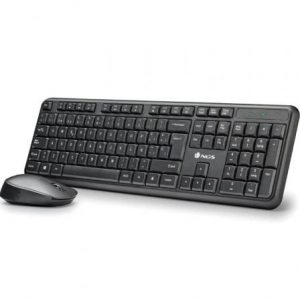 Teclado y ratón inalámbricos ngs harmony kit