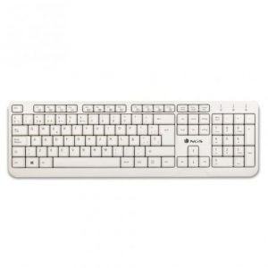 Teclado ngs spike/ blanco