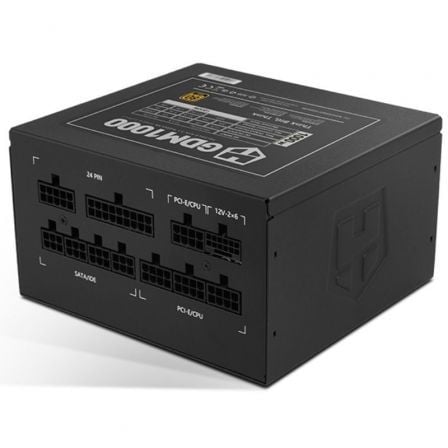 Fuente de alimentación nox hummer gdm/ 1000w/ ventilador 12cm/ 80 plus gold