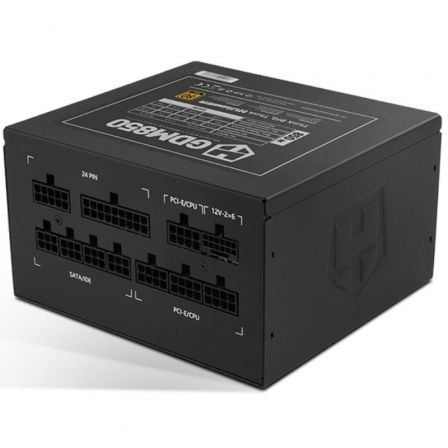 Fuente de alimentación nox hummer gdm/ 850w/ ventilador 12cm/ 80 plus gold