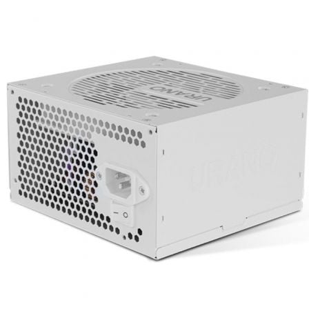 Fuente de Alimentación Nox Hummer Urano Pro White/ 550W/ Ventilador 12cm/ 80 Plus Bronze/ Blanca