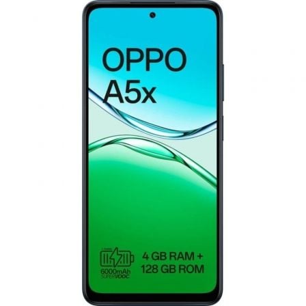 Smartphone oppo a5x 4gb/ 128gb/ 6.67"/ negro azul