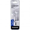 Auriculares intrauditivos panasonic rp-tcm55/ con micrófono/ jack 3.5/ blancos