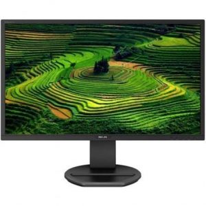 Monitor profesional philips 221b8ljeb 21.5"/ full hd/ multimedia/ regulable en altura/ negro