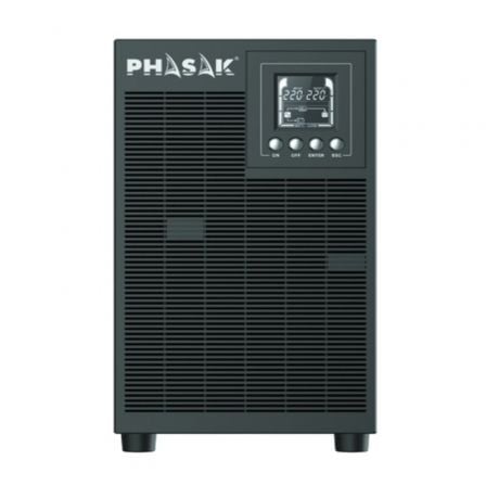 art_phk-sai-3000-va-on-lcd_2 Sai online phasak 3000 va online lcd/ 3000va-2700w/ 4 salidas/ formato torre