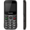 Teléfono móvil qubo x-230bkc 4g para personas mayores/ negro