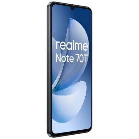 Smartphone realme note 70t 4gb/ 256gb/ 6.74"/ negro obsidiana